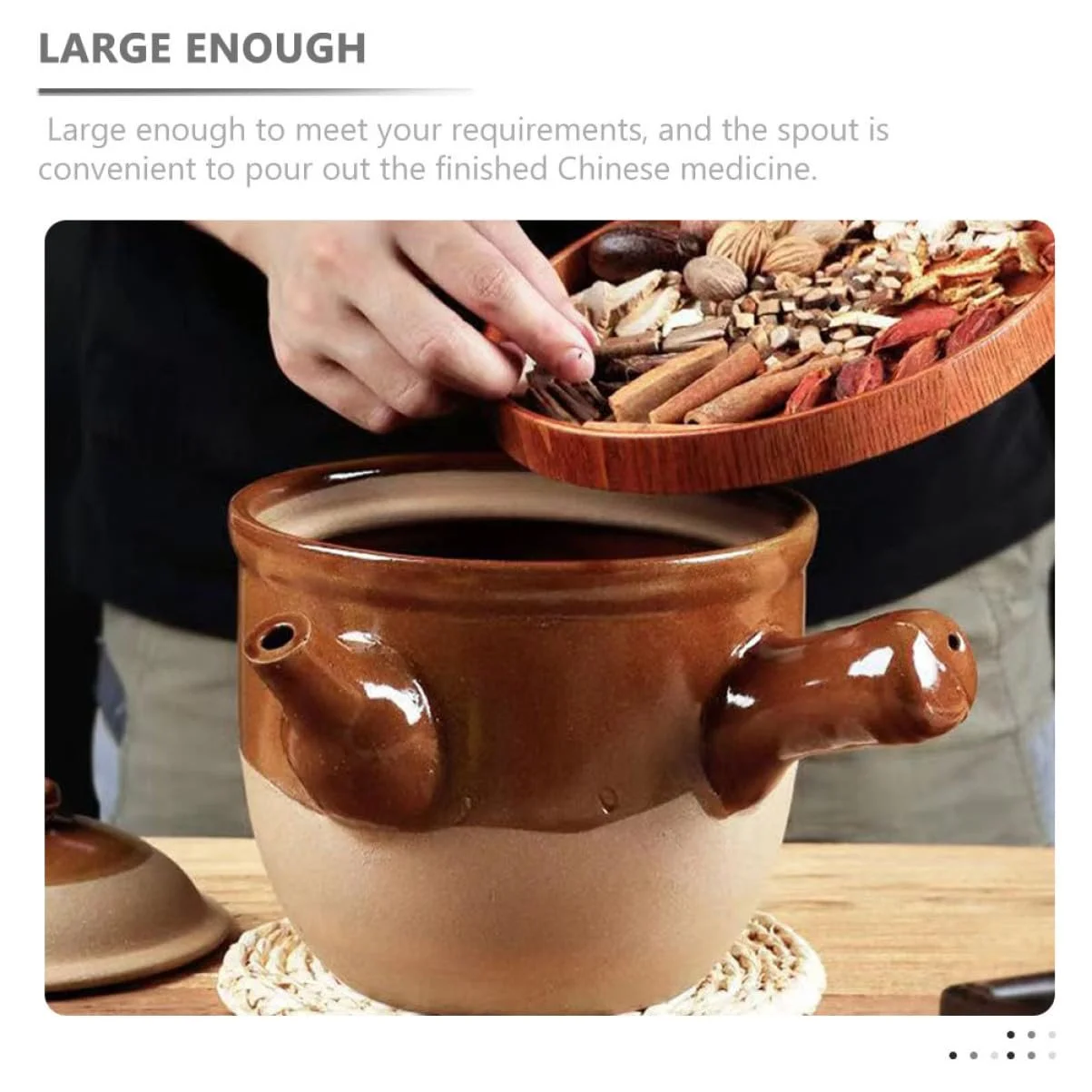 Ківш керамічний 3 л, фото №7