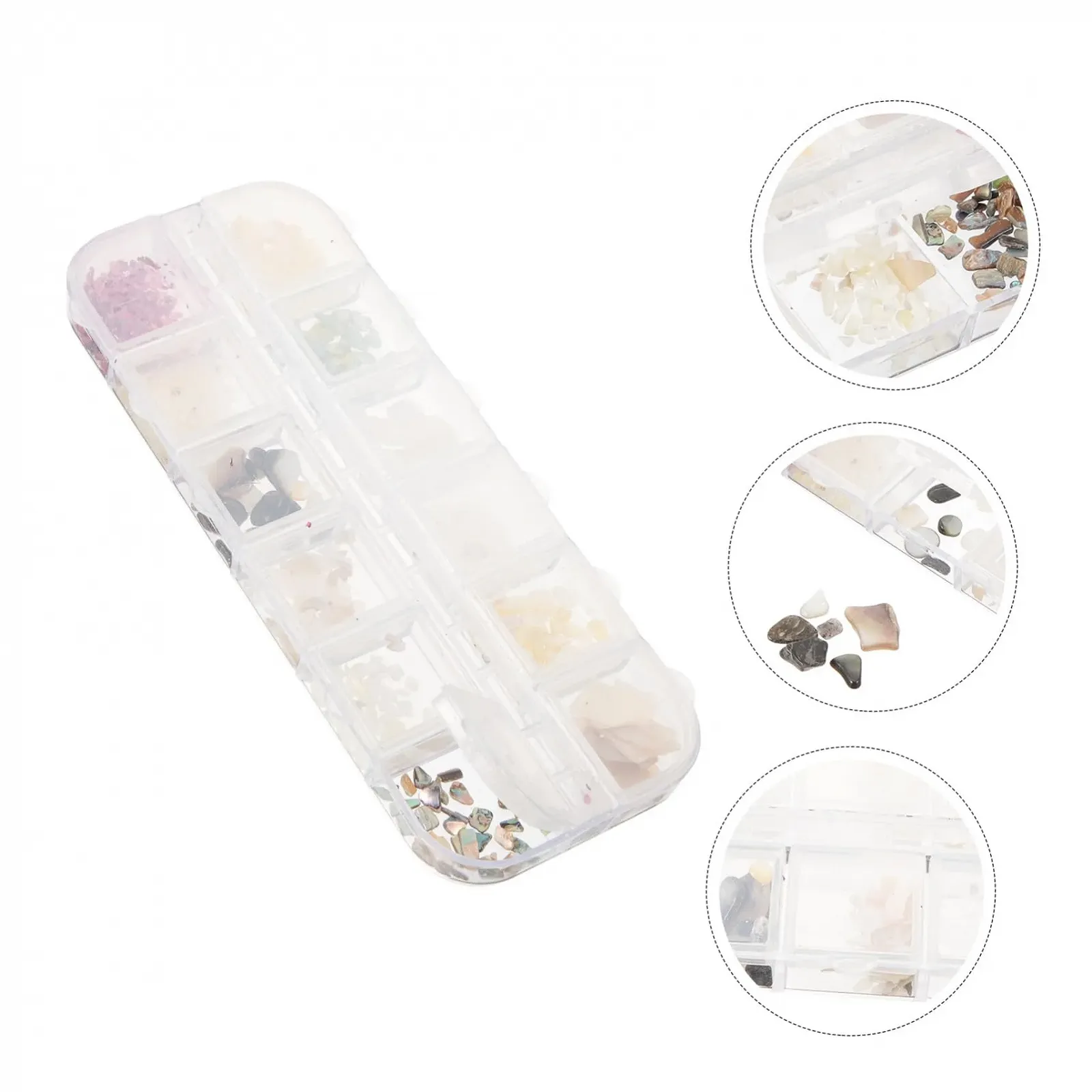 Набор украшений для маникюра Healeved, 1 коробка, японский стиль, ракушки, летний стиль, 3D, фото №3