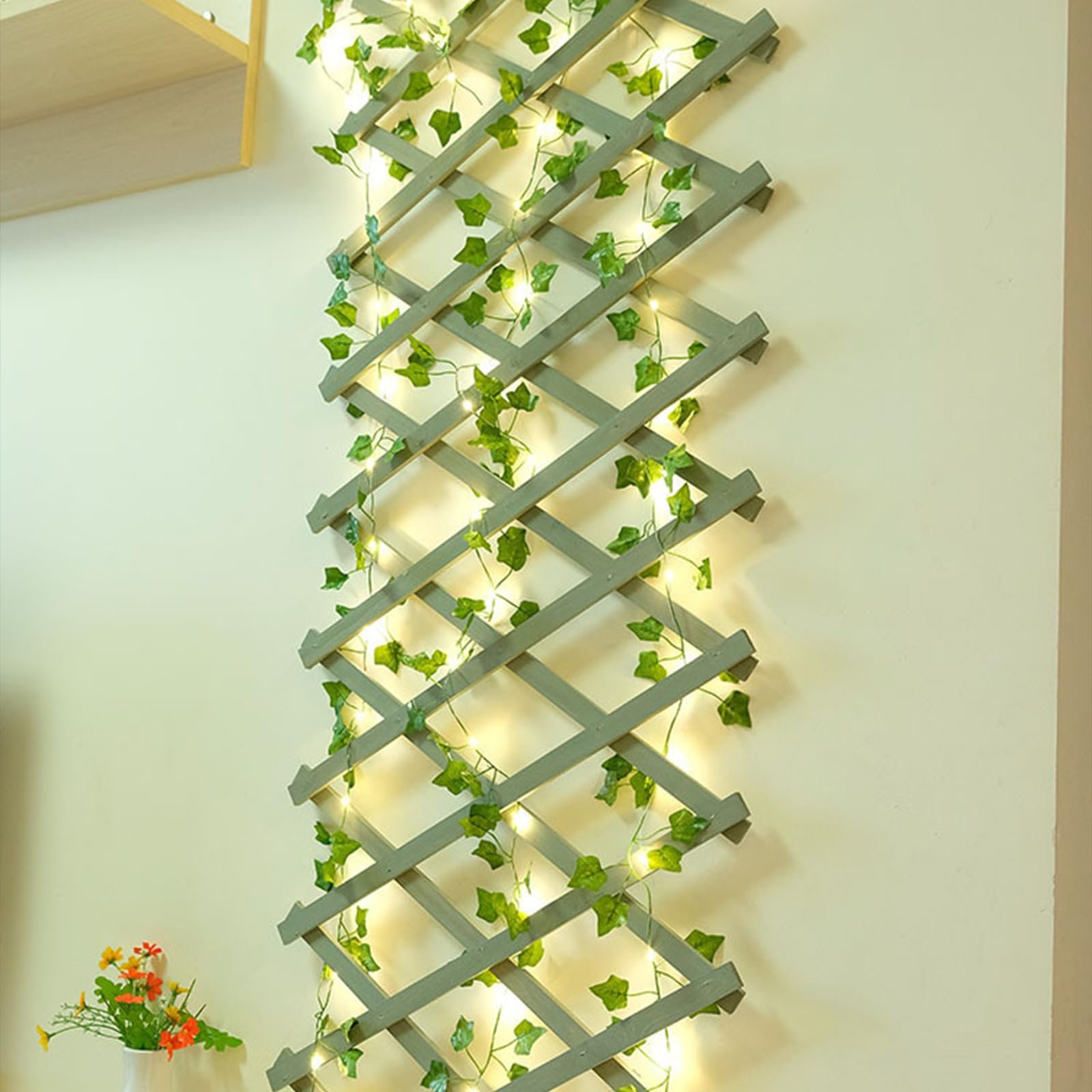 Світлодіодна гірлянда ENLACE Штучний плющ 20 LED 2 м Зелений, фото №5