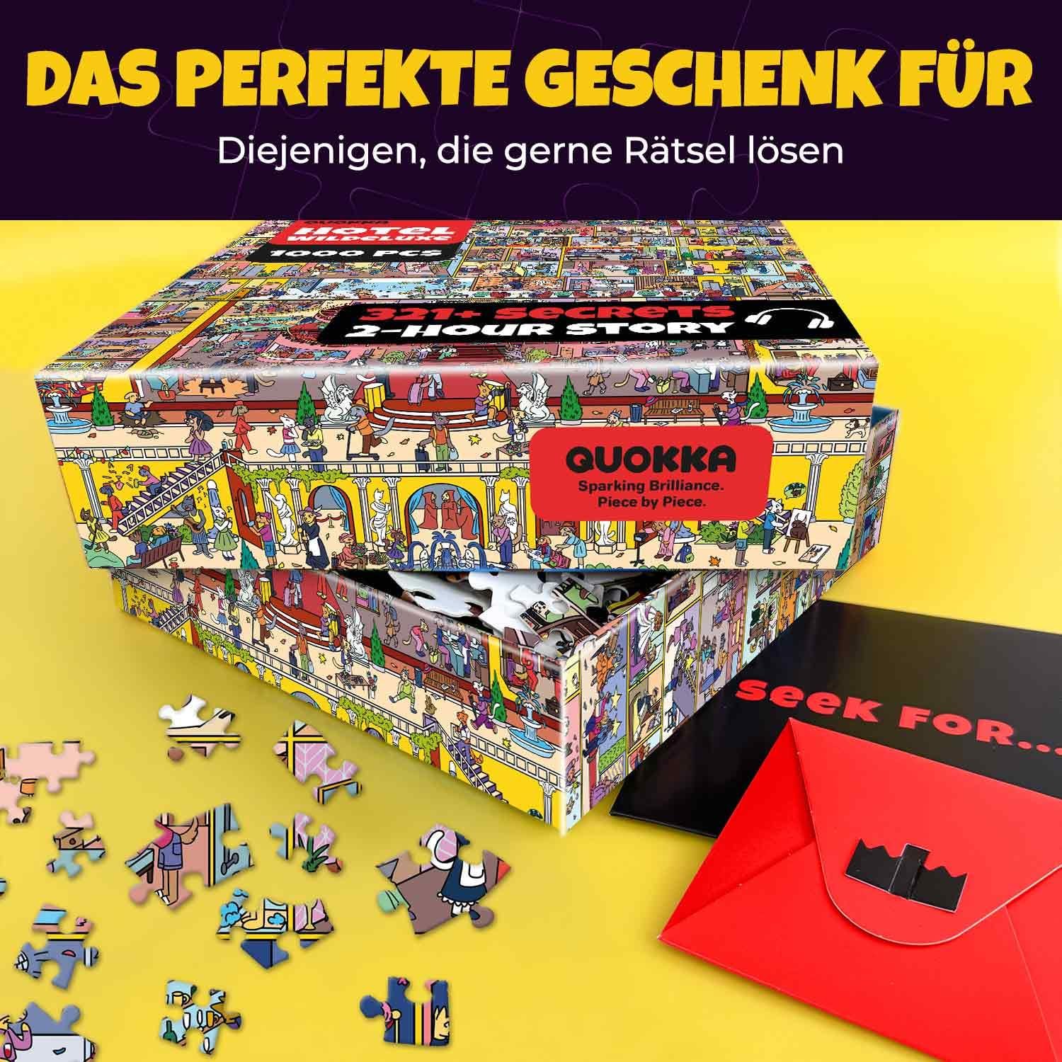 Пазл QUOKKA Galactic Tails 1000 деталей в высококачественной коробке, фото №6 Пазл QUOKKA Galactic Tails 1000 деталей в высококачественной коробке, фото №6