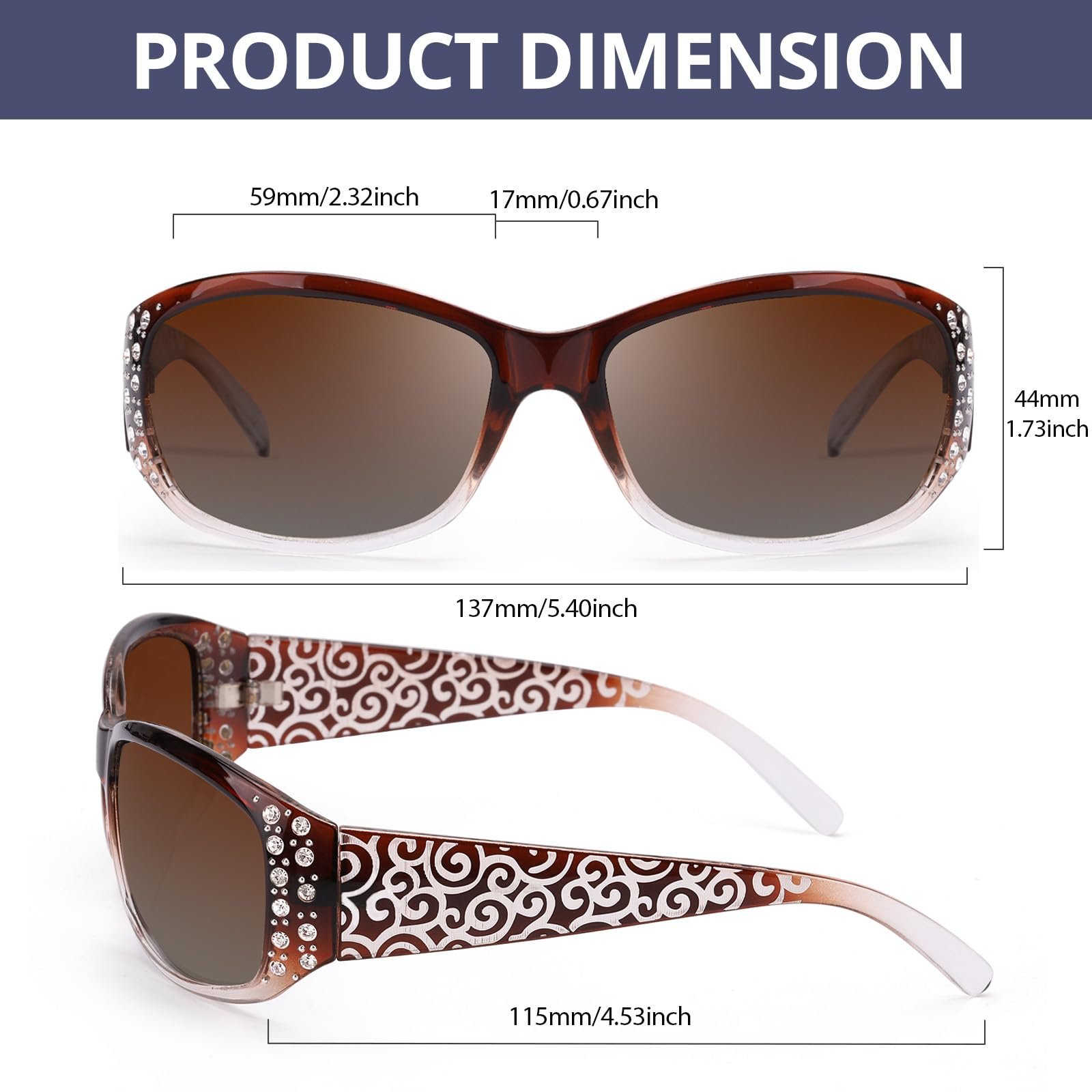 Солнцезащитные очки Поляризованные женские SIPHEW UV400, фото №6