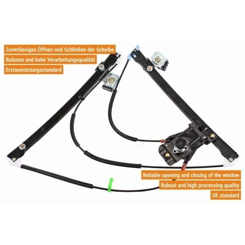 Склопідйомник VAICO V10-6126 SEAT SKODA VW VAG, фото №2