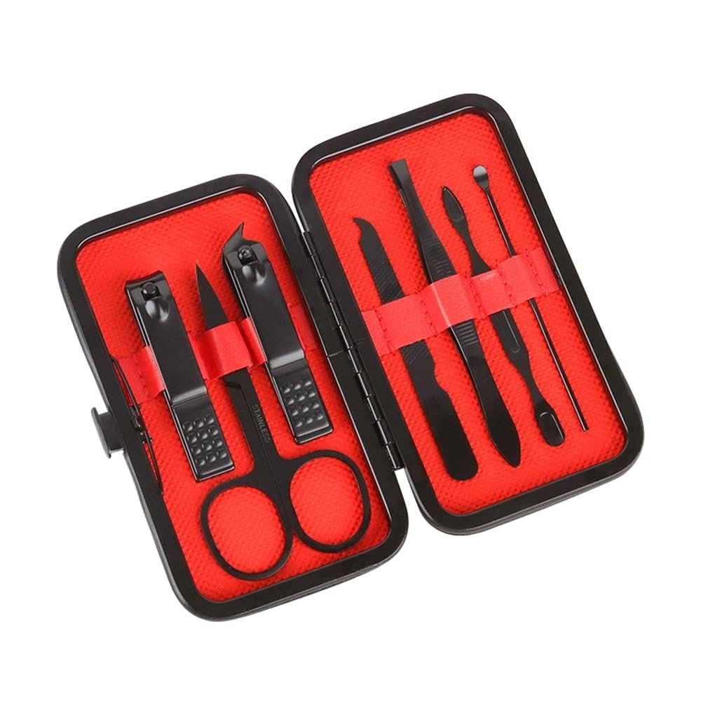 Набір для манікюру та педикюру професійний 7 предметів, дорожній, фото №1 Набір для манікюру та педикюру професійний 7 предметів, дорожній, фото №1