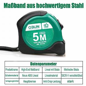 Рулетка кишенькова з метричною шкалою (5 м + 10 м) synthetic.ua - Фото 1