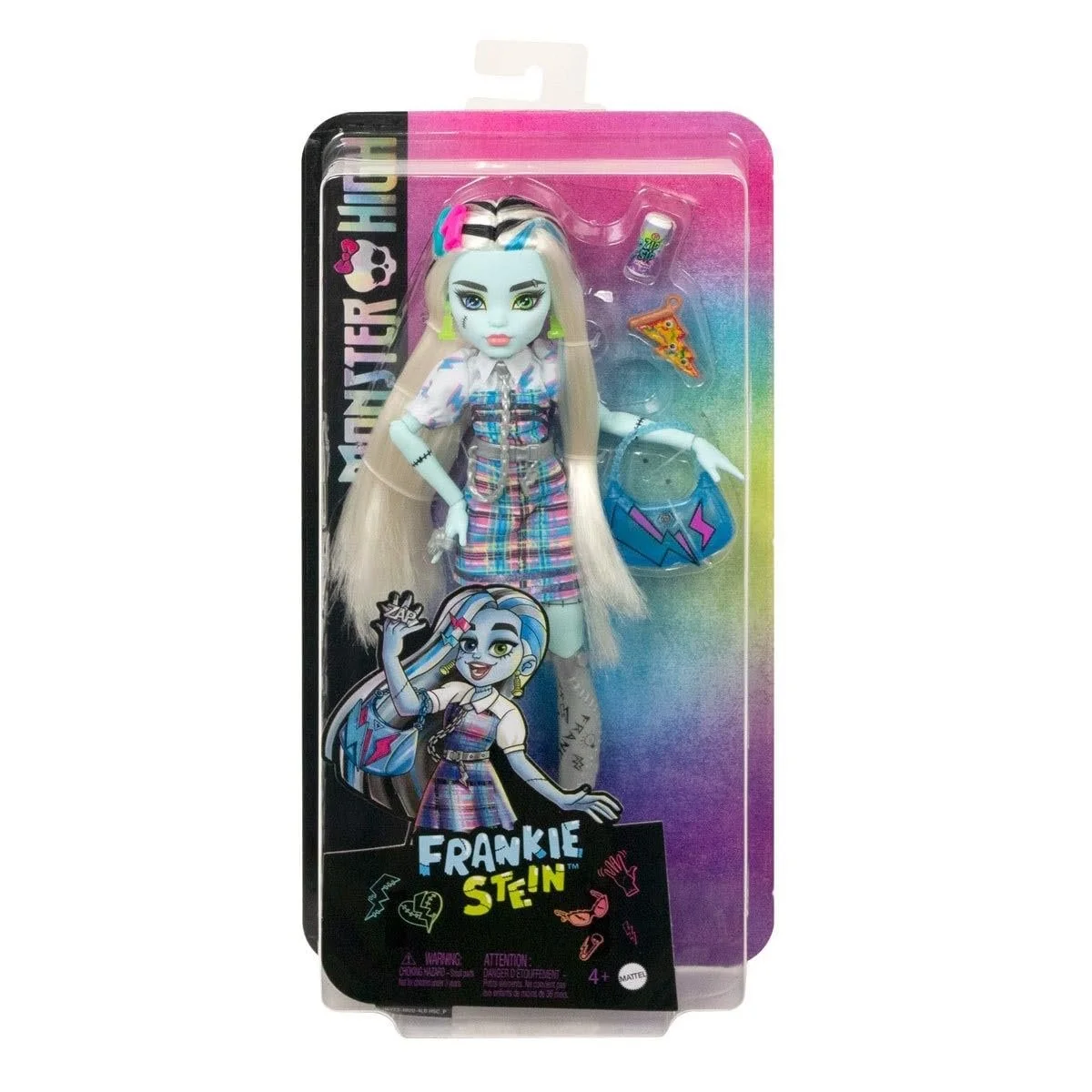 Лялька Monster High Frankie's Day Out MTHKY73 Рожевий, фото №6 Лялька Monster High Frankie's Day Out MTHKY73 Рожевий, фото №6