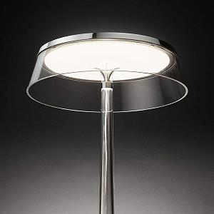 Настільна лампа Flos Bon Jour F1032057 41 x 32 см Хром Поліметилакрилат Діммована synthetic.ua - Фото 1