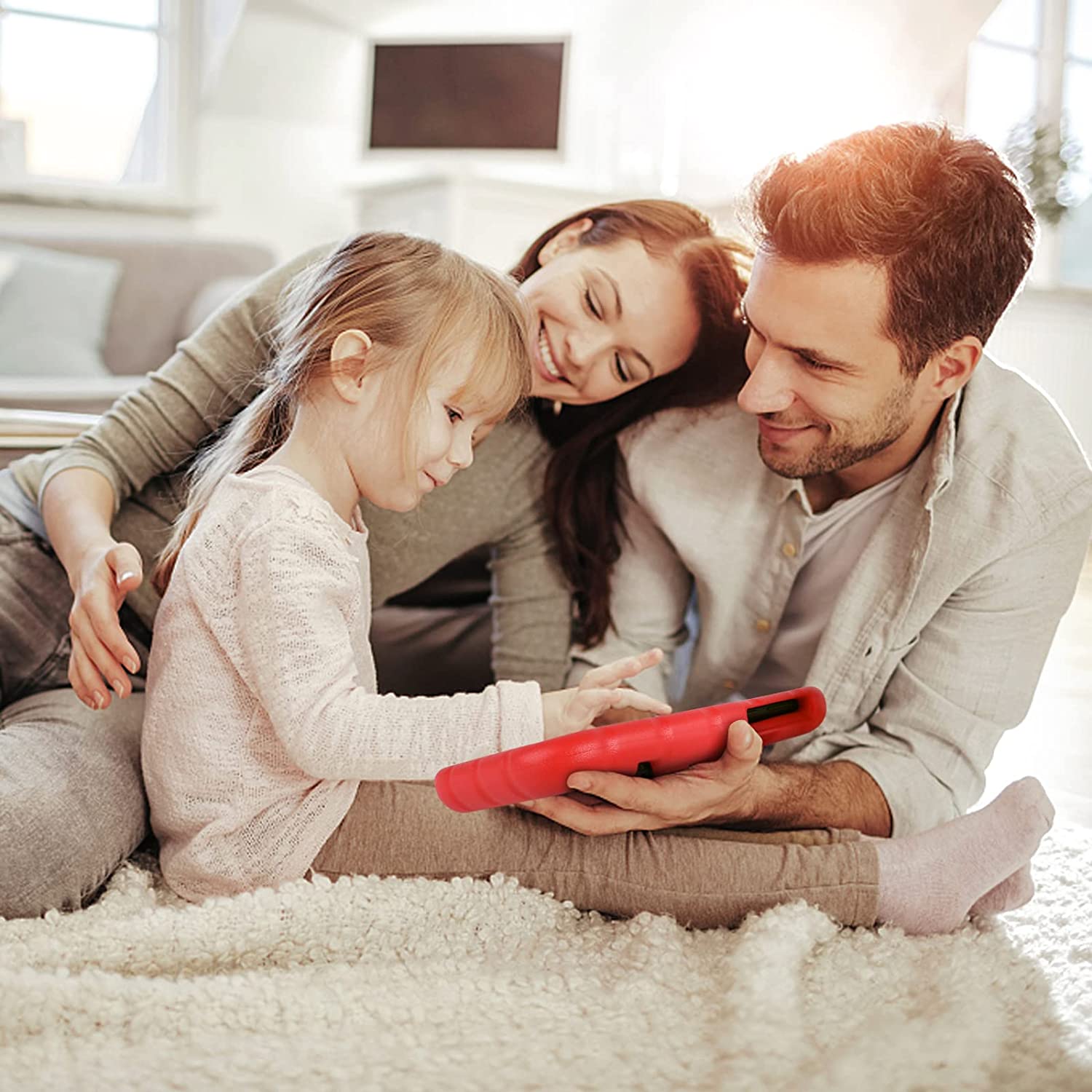 Планшет 7" Yestel X3 2/32Gb 4 ядра Android 11 Красный, фото №7