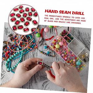 Стразы Пришивные декоративные блестящие 20 шт synthetic.ua - Фото 1