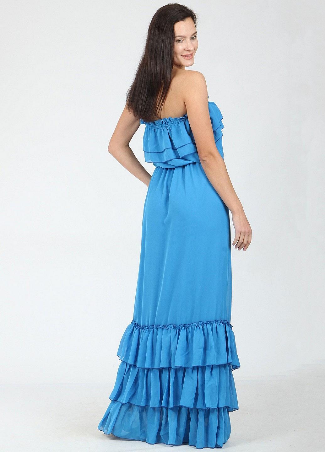 Платье MOZAH ХS(40) Синий (ND-926-6-Blue), фото №3