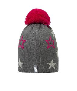 Вязаная шапка с помпоном Doll для девочек synthetic.ua - Фото 1