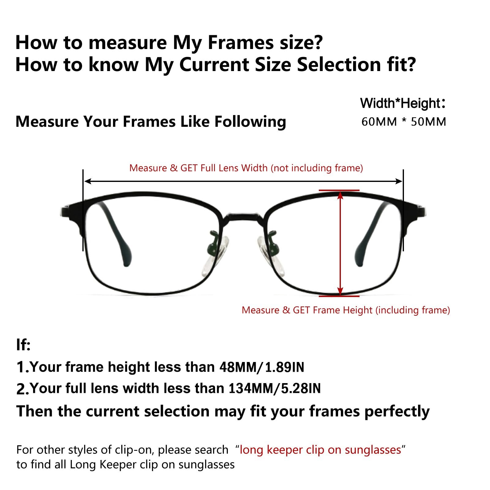 Сонцезахисні окуляри-накладки Polarised Sunglasses Clip Long Keeper для чоловіків та жінок, фото №5