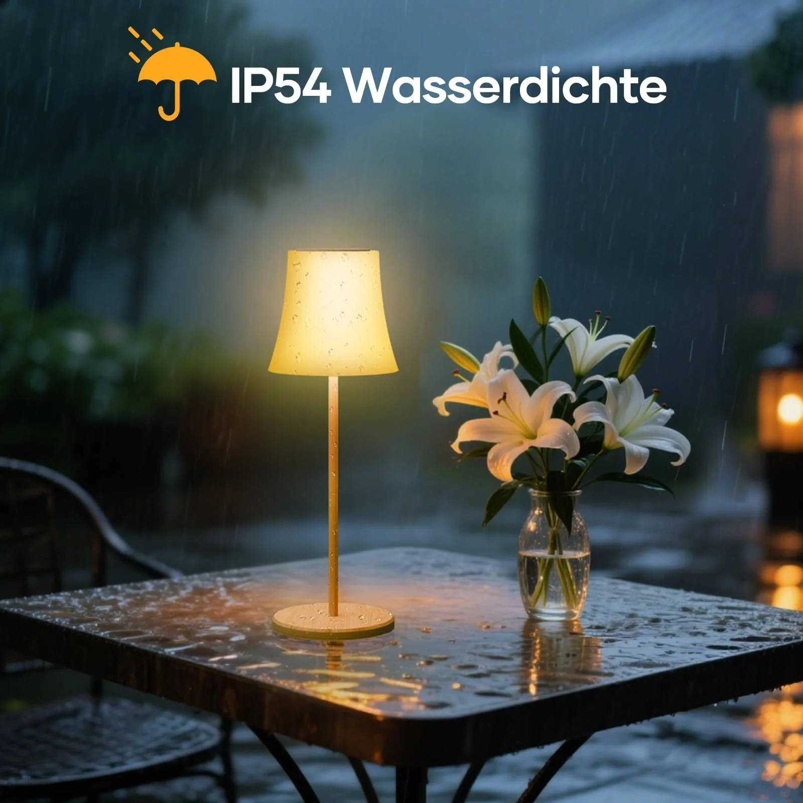 Настільна лампа LED Suright Wireless RGB Dimmable Touch IP54, фото №7