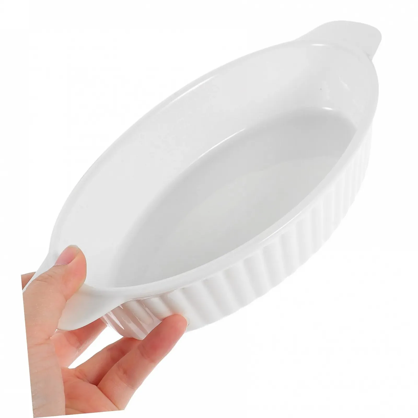 Форма для запекания керамическая с ручками 1 шт., фото №5