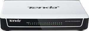 Коммутатор Tenda S16 16-port 10-100 desktop case - Фото 1