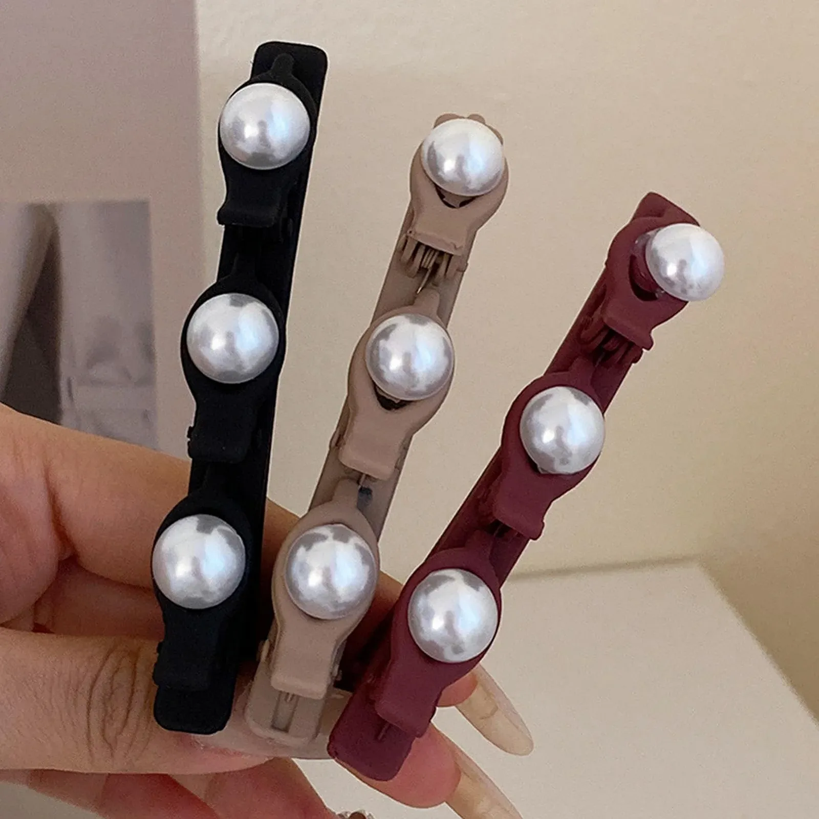 Заколка для волос с жемчугом, фото №8