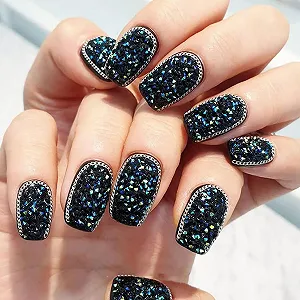 Ланцюжки для дизайну нігтів NICENEEDED 12 смужок, металеві synthetic.ua - Фото 1