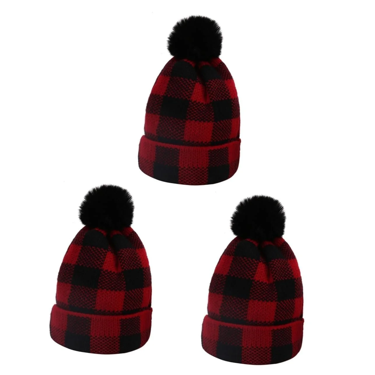 Комплект шапок (3 шт.) Дитяча зимова, фото №1