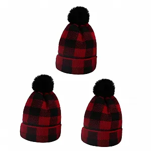 Комплект шапок (3 шт.) Дитяча зимова - Фото 1