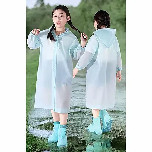 Детский дождевой пончо EQWIGKEIT synthetic.ua - Фото 1