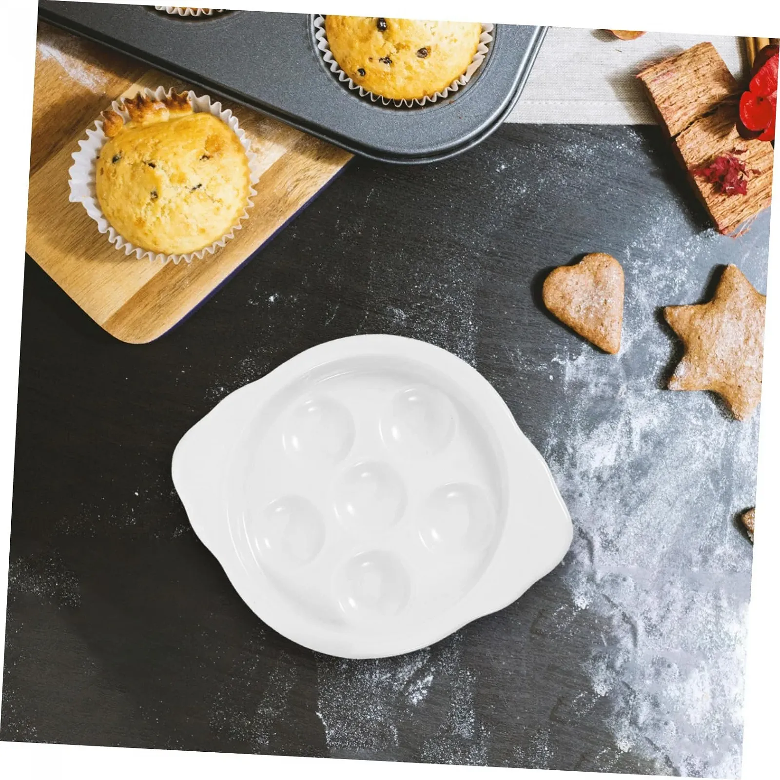 Форма для запікання равликів керамічна 2 шт. жаростійка, фото №6 Форма для запікання равликів керамічна 2 шт. жаростійка, фото №6