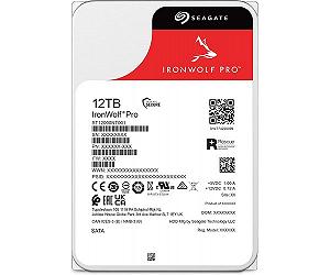 Накопичувач HDD SATA 12.0TB Seagate IronWolf Pro 7200rpm 256MB ST12000NT001 synthetic.ua - Фото 1