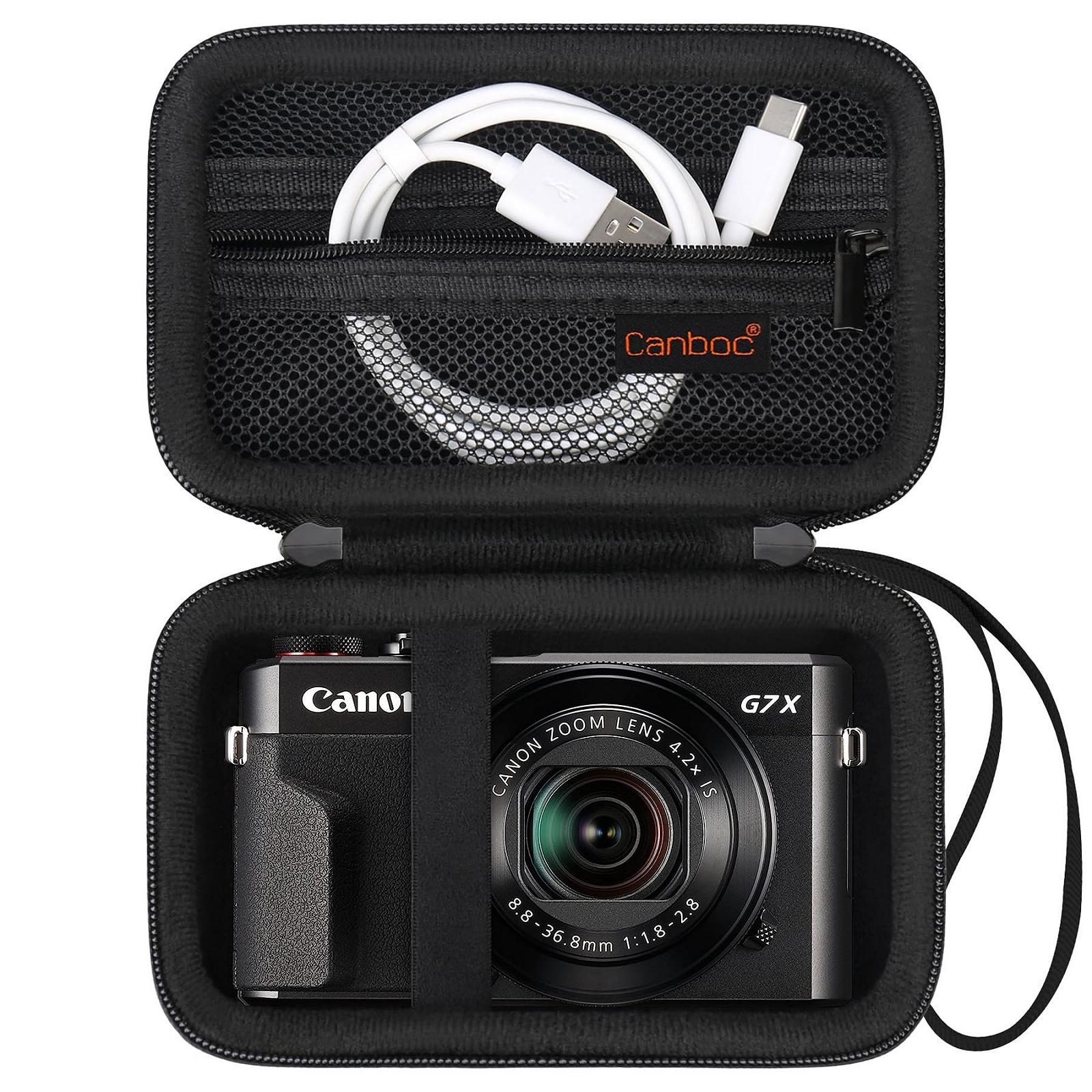 Чехол для камеры Canboc Canon PowerShot G7 X Mark II/III, G5 X Mark II жесткий EVA Black, фото №1 Чехол для камеры Canboc Canon PowerShot G7 X Mark II/III, G5 X Mark II жесткий EVA Black, фото №1