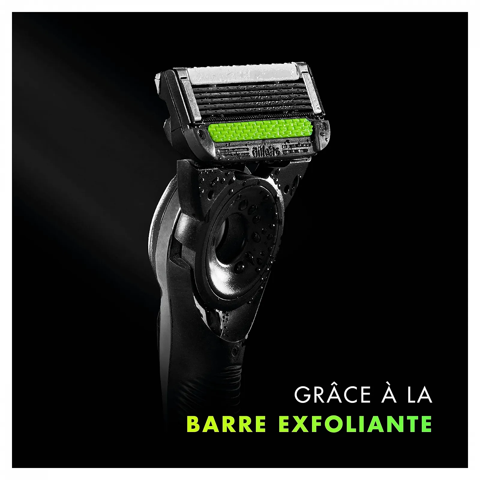 Бритва Gillette Labs Exfoliating Bar 1 станок, 1 сменная кассета, фото №5