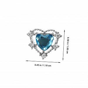 Стразы для ногтей FRCOLOR 20 шт. Блестящие украшения для маникюра для творческого дизайна ногтей Многофункциональные для ногтей, мобильных телефонов и поделок synthetic.ua - Фото 1