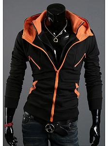 Толстовка мужская Fashion Men на молнии XL черная Толстовка мужская Fashion Men на молнии XL черная