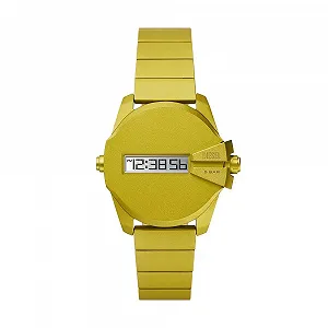 Годинник DIESEL Baby Chief для чоловіків, цифровий механізм з алюмінієвим або нержавіючим сталевим браслетом - Фото 1