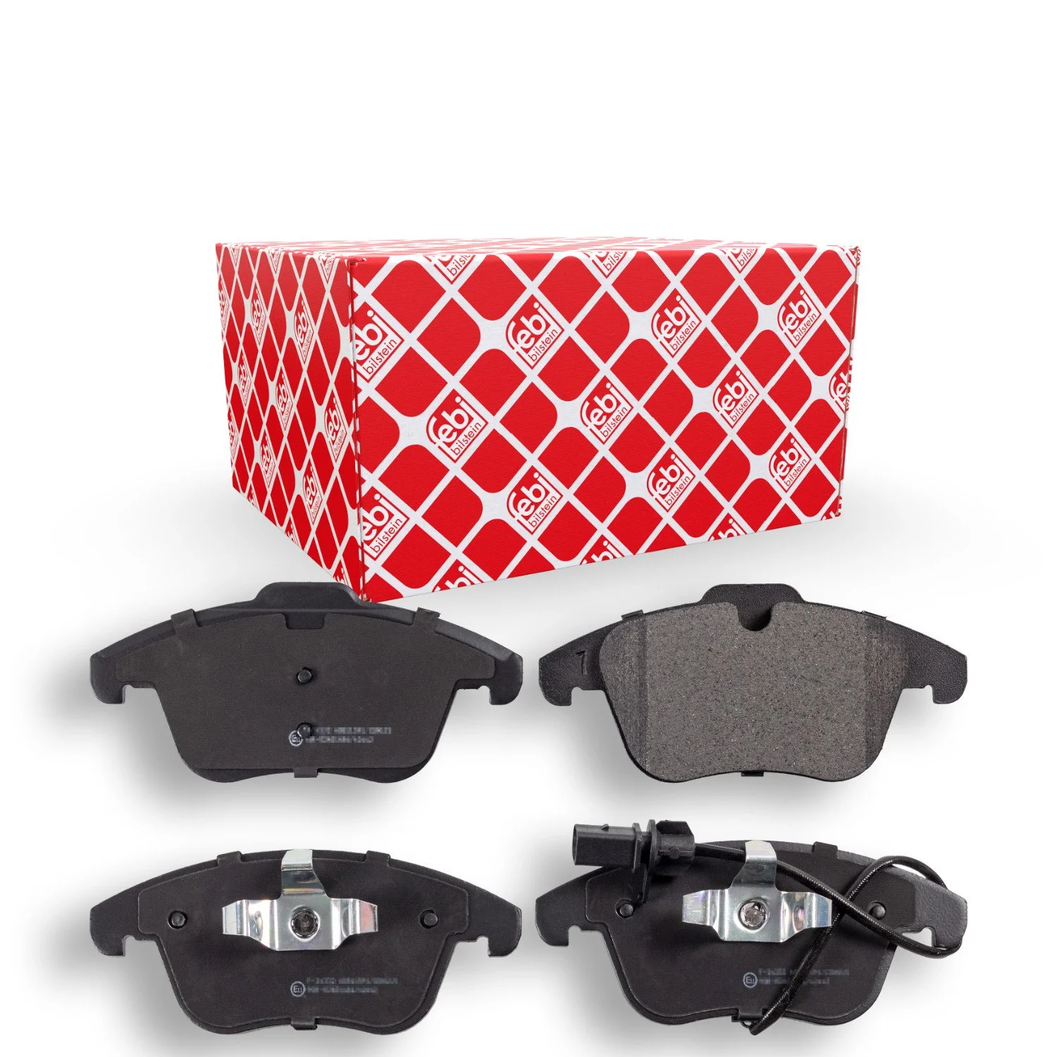 Комплект гальмівних колодок FEBI BILSTEIN 16768 для AUDI передня вісь, фото №1 Комплект гальмівних колодок FEBI BILSTEIN 16768 для AUDI передня вісь, фото №1