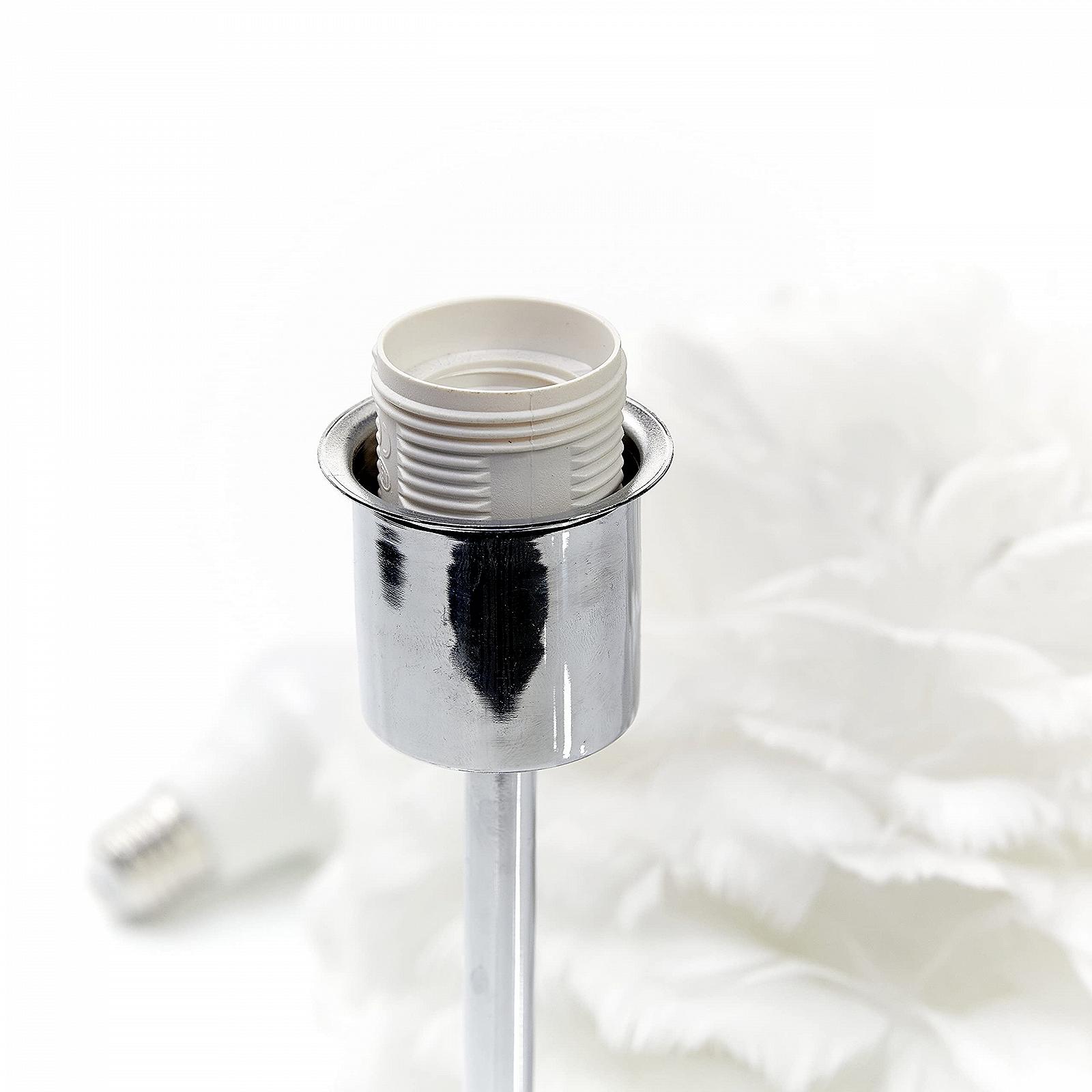 Настільна лампа Northpoint LED Spring Lights Металева основа E27 Хром, фото №3