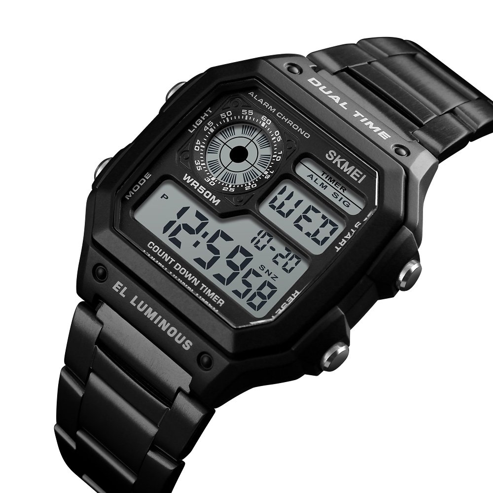 Годинник Skmei 1335BK Чорний, фото №2