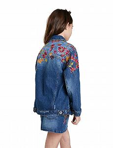 Джинсовая куртка Desigual Chaq_Amazon для девочек synthetic.ua - Фото 1
