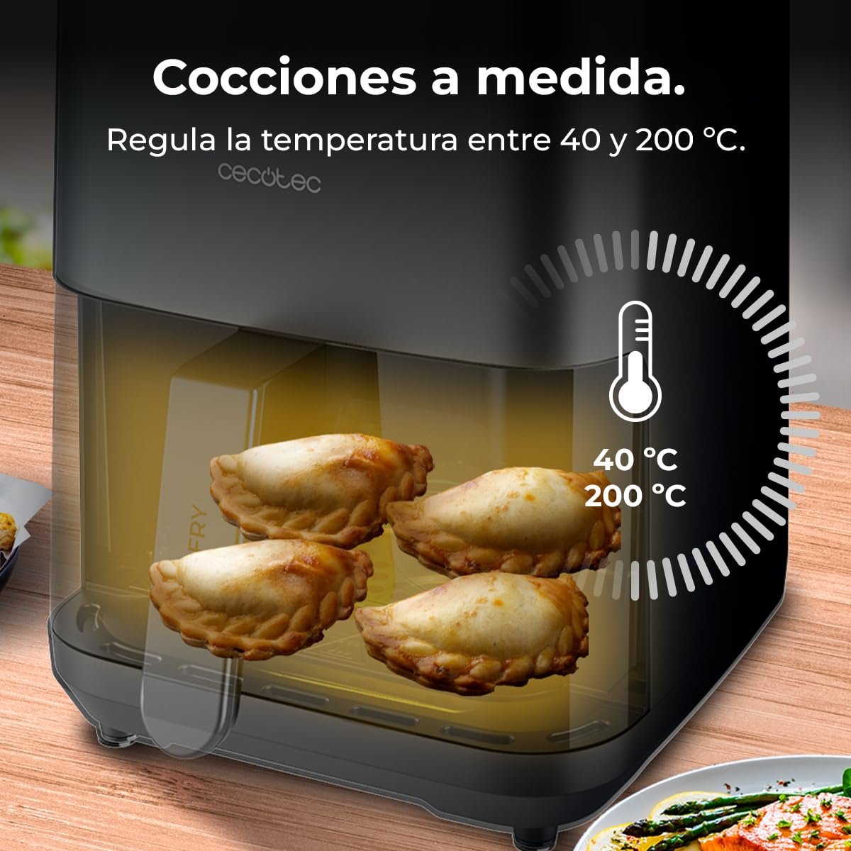 Мультипечь Cecotec Cecofry&Grill Duoheat 4000 4 л 1900 Вт 10 программ, фото №12 Мультипечь Cecotec Cecofry&Grill Duoheat 4000 4 л 1900 Вт 10 программ, фото №12