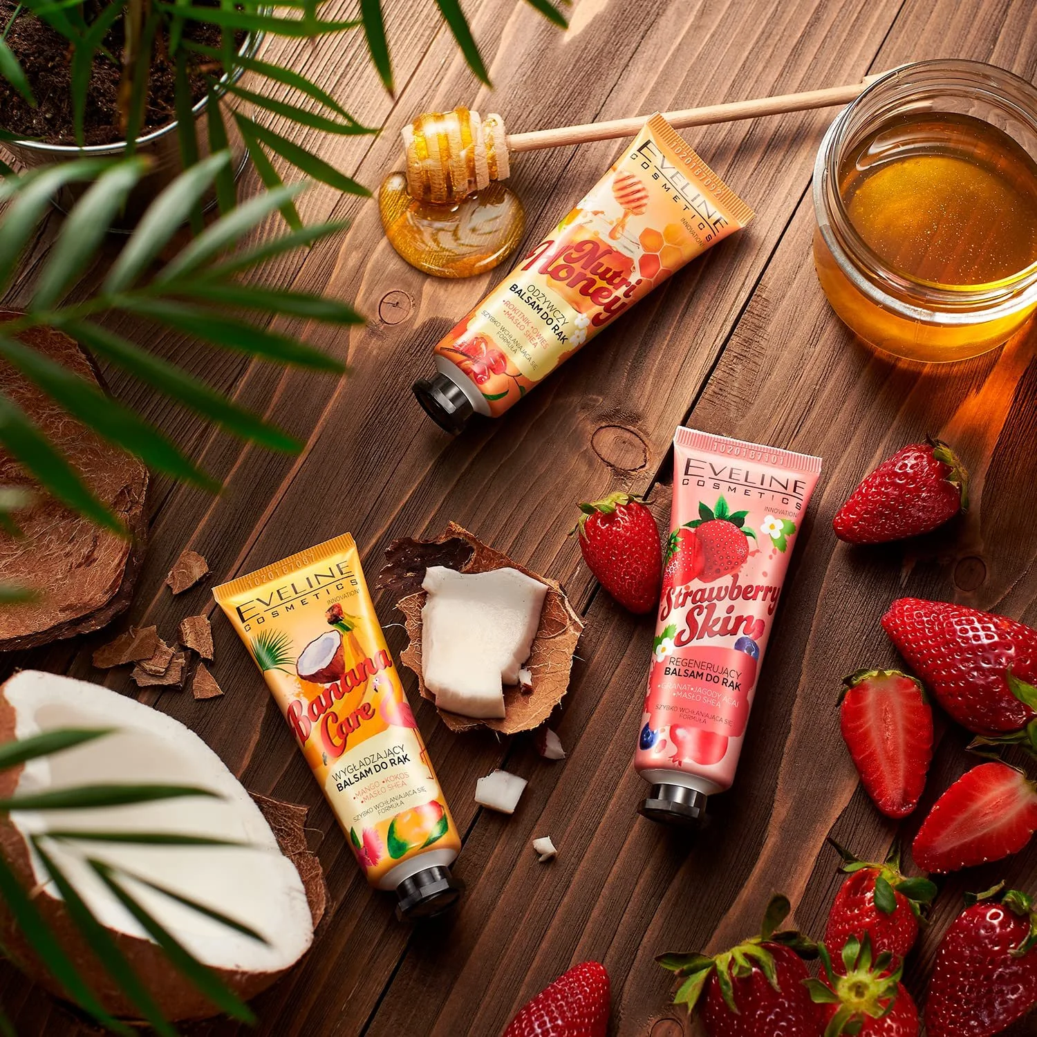 Бальзам для рук Eveline Cosmetics Banana Care Згладжуючий, фото №5