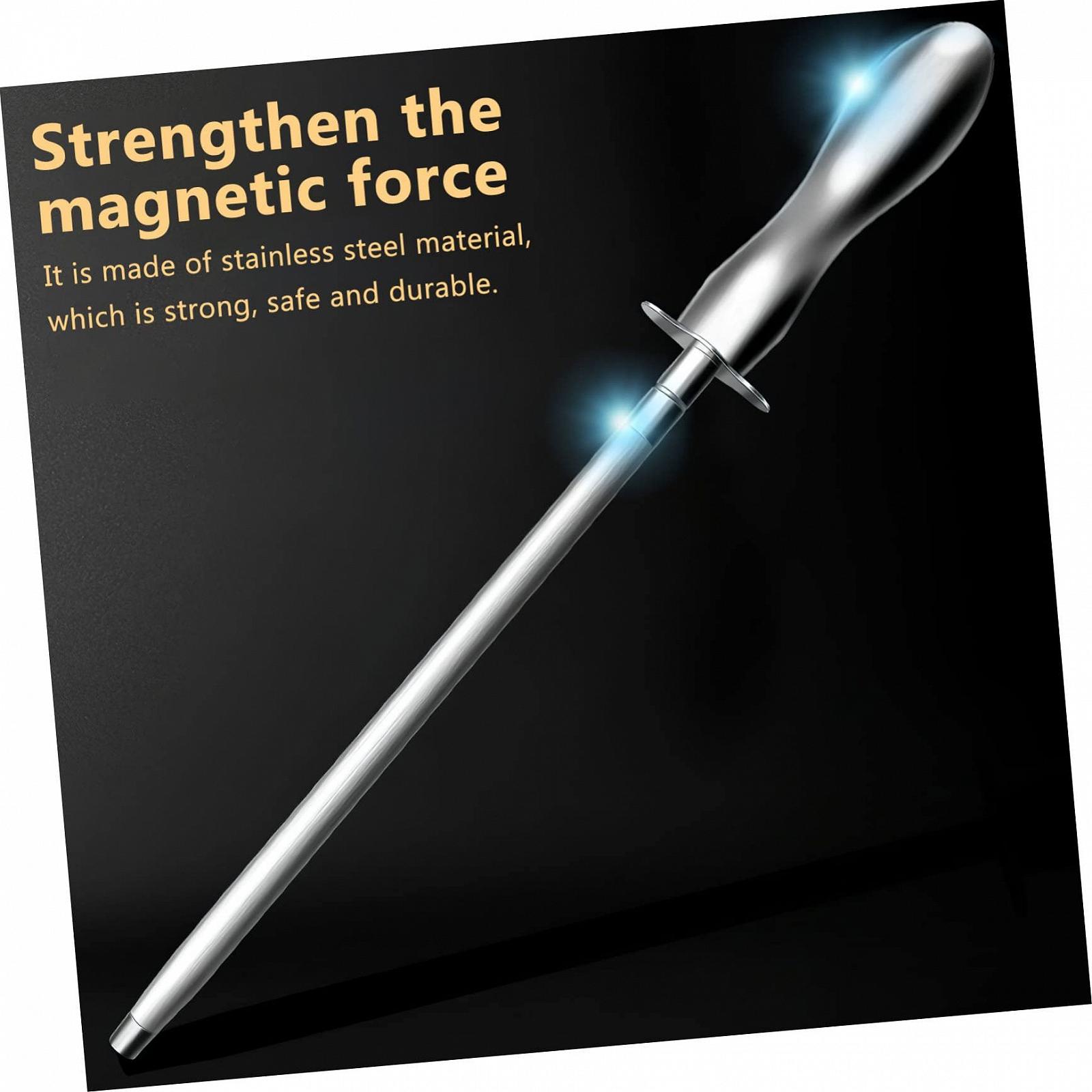 Мусат LIFKOME сталевий з ергономічною ручкою та великою шліфувальною поверхнею, фото №8