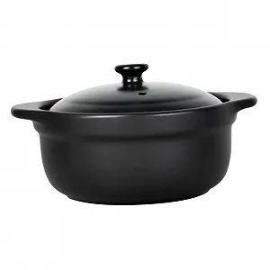 Кастрюля керамическая с крышкой термостойкая антипригарная для порционных блюд - Фото 1