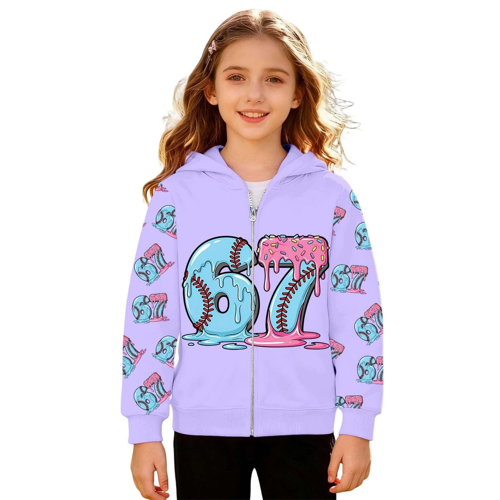 Толстовка для подростков, худи для девочек, удобная толстовка с капюшоном для мальчиков, флисовая теплая дышащая повседневная модная одежда для всех случаев, рубашка с длинными рукавами, куртка, фото №5