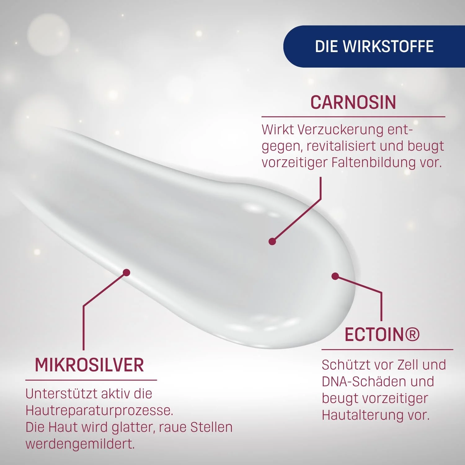 Крем для рук EUBOS Diabetic Skin Care з ектоїном та мікросріблом Vegan 50 мл, фото №3