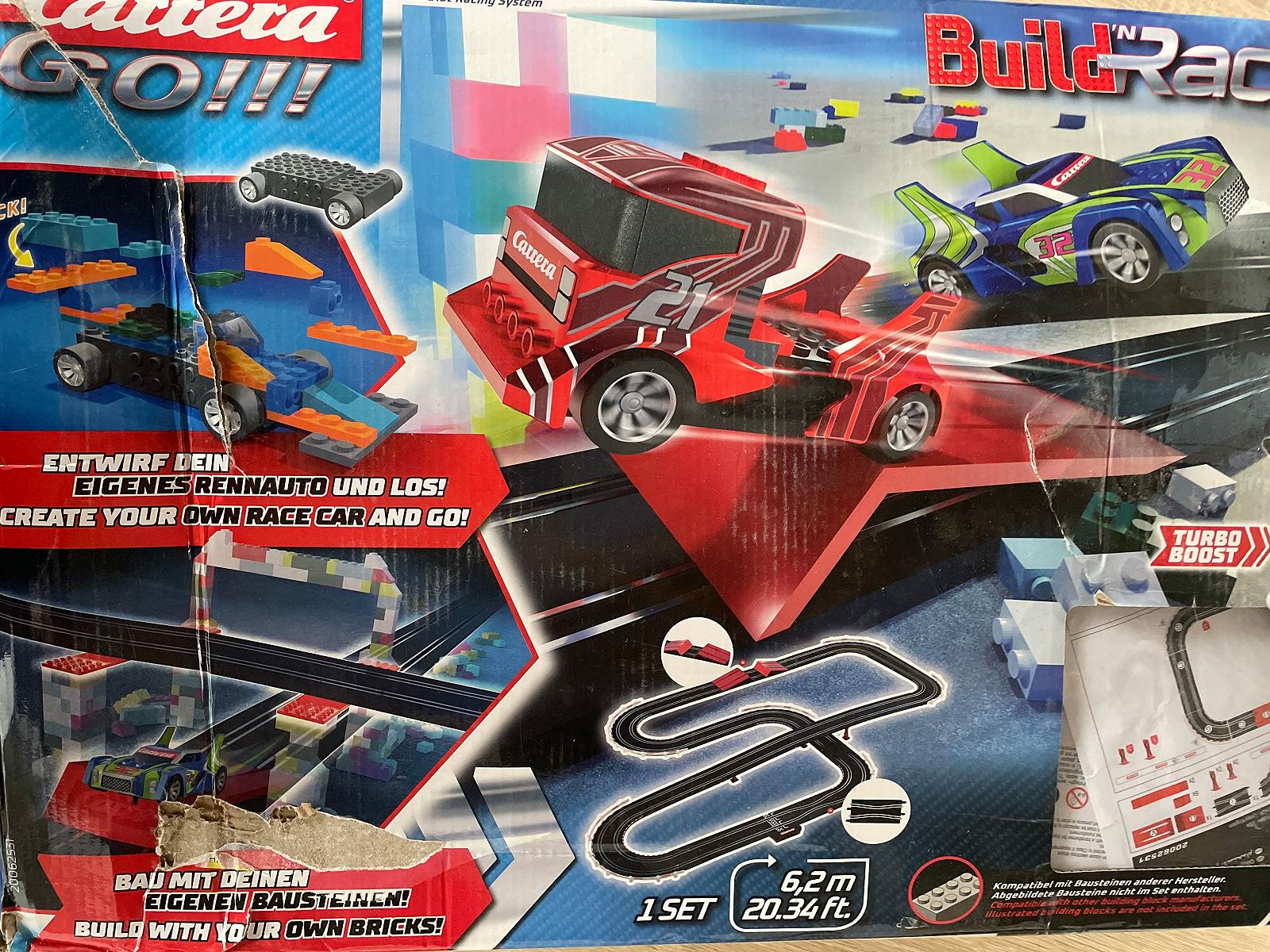 Автотрек з автомобілями Carrera Build n Race не працює та немає всіх деталей, фото №3