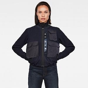 Купити Жіноча бомбер - куртка G-Star RAW 3D Pocket Wool Bomber - S - Фото 1 Жіноча бомбер - куртка G-Star RAW 3D Pocket Wool Bomber - S - Фото 1