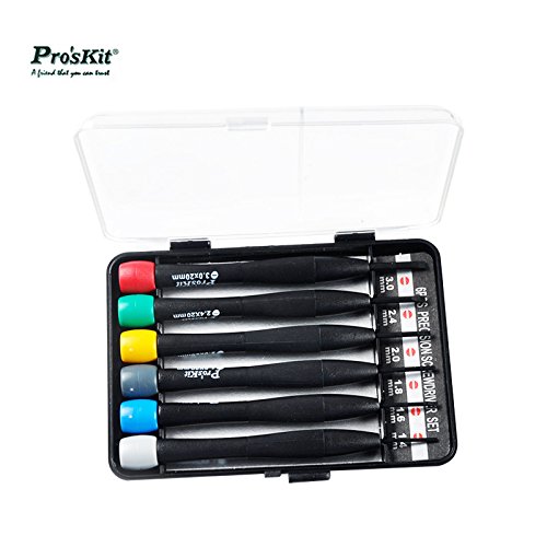 Набор отверток PRO Skit 8pk 2062 6 в 1 Precision Magnetic Slotted, фото №5