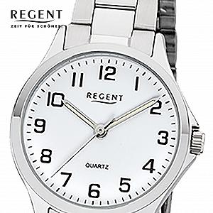 Женские часы Regent 12220989, сталь серебро synthetic.ua - Фото 1