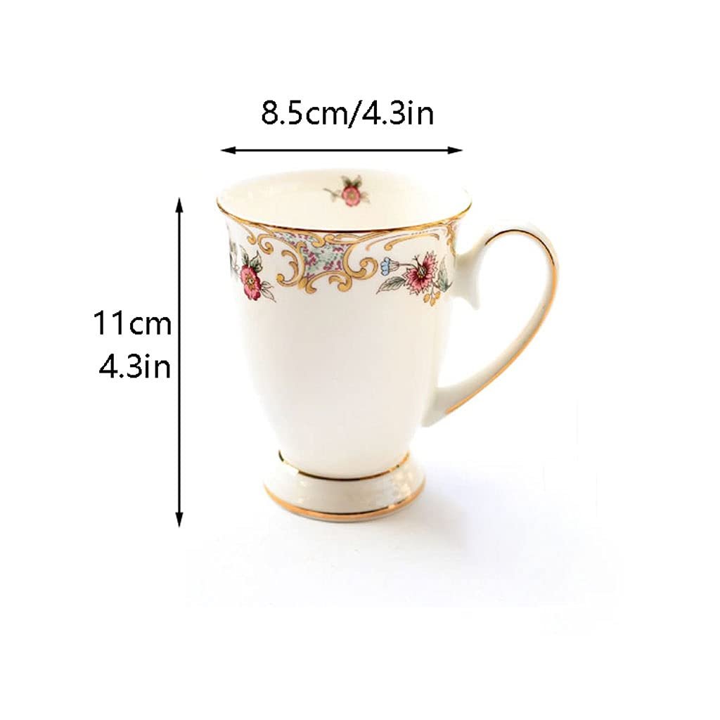 Керамічна Кружка в Китайському Пасторальному Стилі з Квітами, фото №2