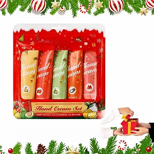 Набір з 5 кремів для рук Різдвяне морозиво - Фото 1