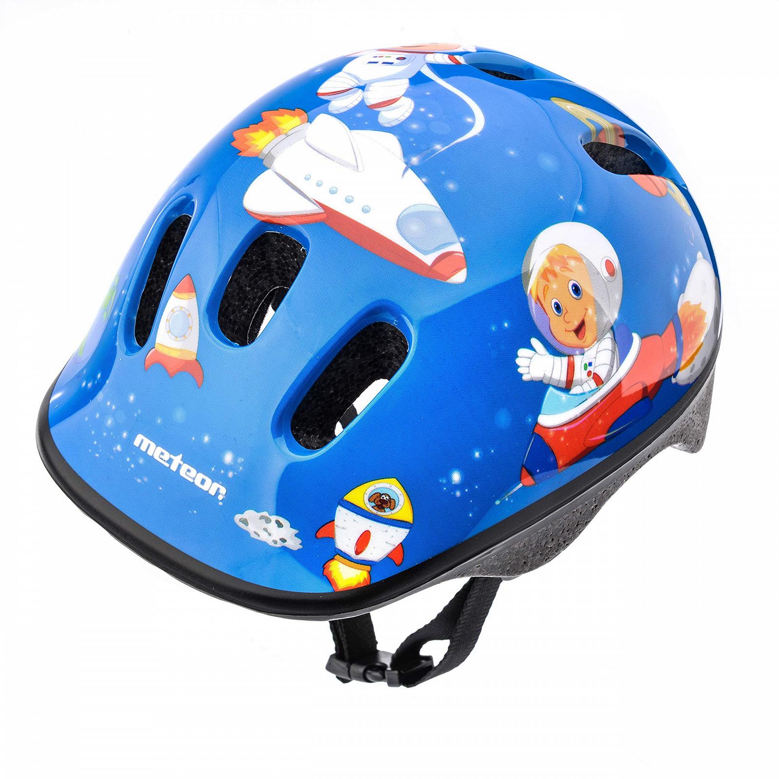 Велосипедний шолом дитячий Meteor Teddy builder, XS, S, фото №5