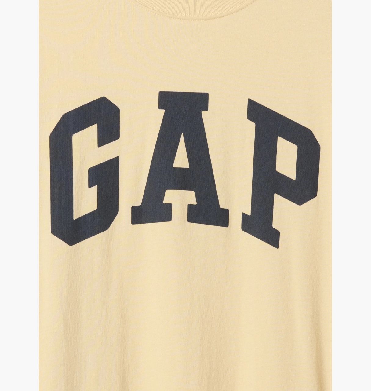 Футболка Gap Everyday Soft Logo Бежевый XL, фото №4
