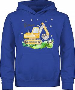 Детская Толстовка Shirtracer Digger I Digger Driver Подарок с именем - Фото 1