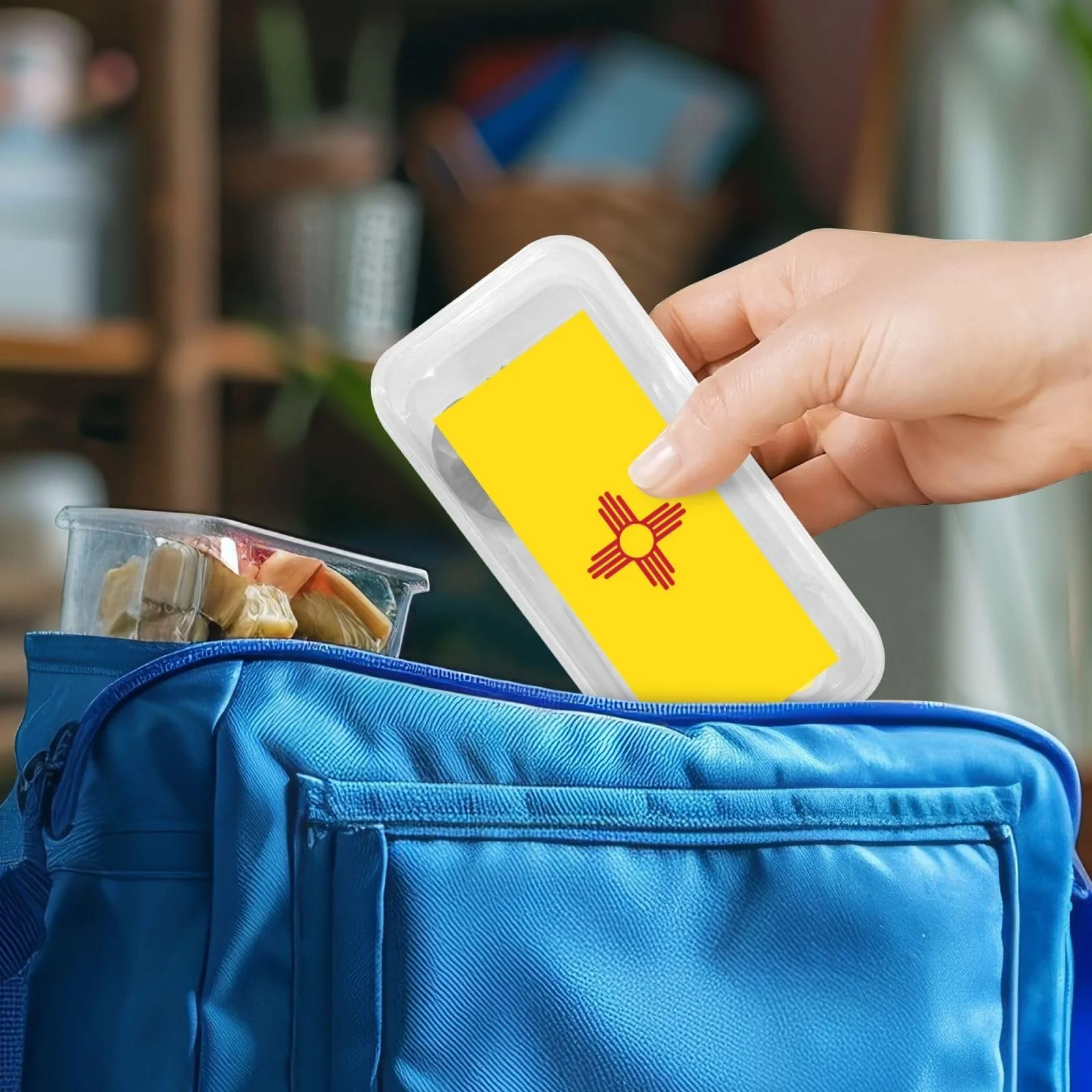 Набір дитячих столових приборів з принтом прапора Нью-Мексико, три предмети, багаторазовий, фото №7 Набір дитячих столових приборів з принтом прапора Нью-Мексико, три предмети, багаторазовий, фото №7